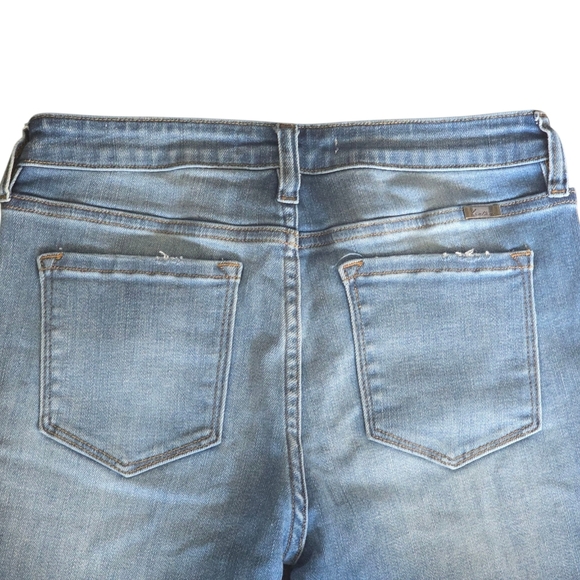 KanCan Women's Distressed Blue Jeans Estilo 28 Denim Bootcut - Picture 7 of 8